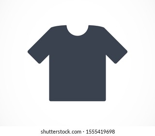 T-shirt vector 10 eps.T-shirt icon, linear sign isolated on white background icon.T-shirt Perfect Black pictogram illustration icon.T-shirt Vector White Blank Icon Symbol