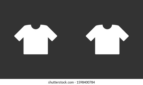 T-shirt vector 10 eps.T-shirt icon, linear sign isolated on white background icon.T-shirt Perfect Black pictogram illustration icon.T-shirt