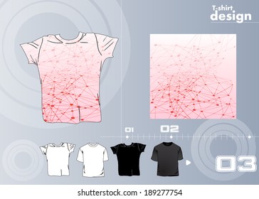 T-shirt. Vector 