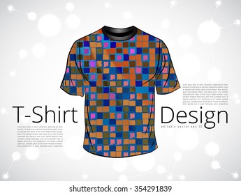 T-shirt. Vector