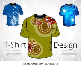 T-shirt. Vector