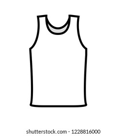 T-shirt vector. Black and white. 