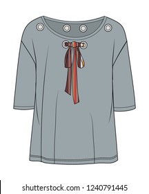 T-shirt vector cad design. T-shirt design.
