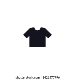 T-shirt vector icon 10 eps , Lorem ipsum Flat design