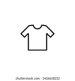 T-shirt vector icon 10 eps , Lorem ipsum Flat design