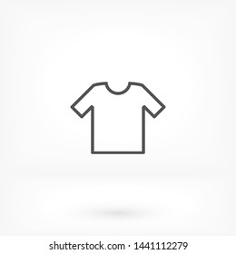 T-shirt vector icon 10 eps , Lorem ipsum Flat design
