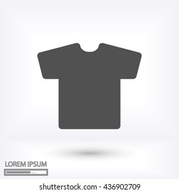 Tshirt  Vector icon 10 EPS