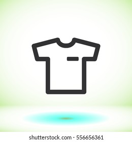 Tshirt  Vector icon 10 EPS