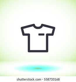 Tshirt  Vector icon 10 EPS