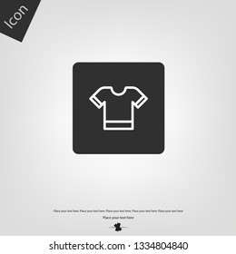 T-Shirt vector icon