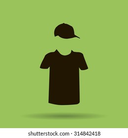 Tshirt vector icon