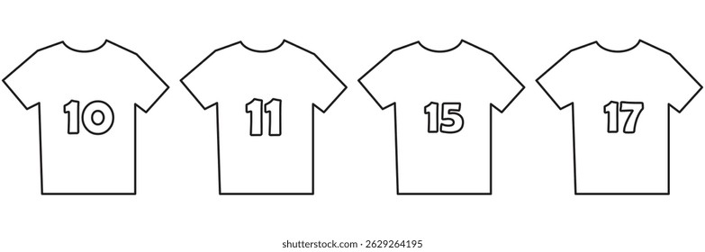 T-shirt vector icon in black and blue colors  design   design eps 10 