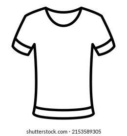 Tshirt vector icon. Can be used for printing, mobile and web applications.