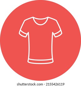 Tshirt vector icon. Can be used for printing, mobile and web applications.