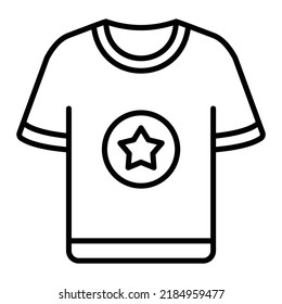 Tshirt vector icon. Can be used for printing, mobile and web applications.