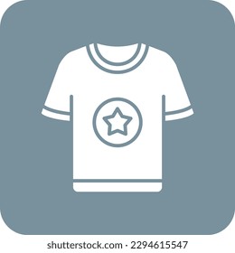 Tshirt vector icon. Can be used for printing, mobile and web applications.