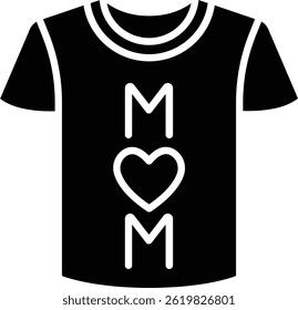 Tshirt vector icon. Can be used for printing, mobile and web applications.