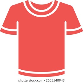 Tshirt vector icon. Can be used for printing, mobile and web applications.