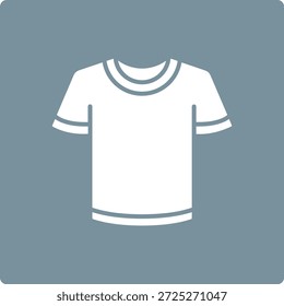 Icono de Vector de camiseta. Se puede utilizar para aplicaciones de impresión, móviles y de Web.