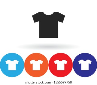 T-shirt Vector icon . Lorem Ipsum Illustration design
