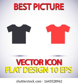 T-shirt Vector icon . Lorem Ipsum Illustration design