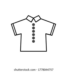 Tshirt vector Icon set collection. 