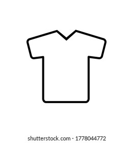 Tshirt vector Icon set collection. 
