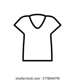 Tshirt vector Icon set collection. 
