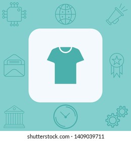 T-shirt vector icon sign symbol