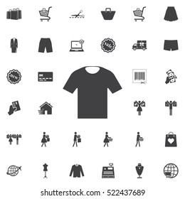 T-shirt Vector icon. Universal Shop set of icons for web and mobile