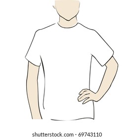 T-shirt vector illustration