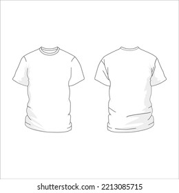 T-Shirt Vector Illustration Design, you can change the name or color of this work can be applied to various print media