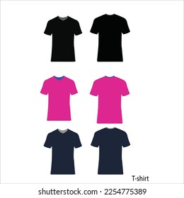 T-Shirt vector illustration mockup design