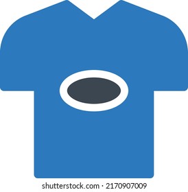 Ilustración de vectores de camisetas en un fondo transparente.Símbolos de calidad premium.Icono de vector glifos para el concepto y el diseño gráfico.
