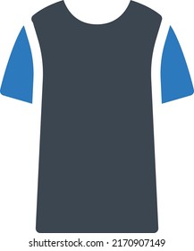 T-Shirt Vektorgrafik auf transparentem Hintergrund.Hochwertige Symbole.Glyphen Vektorsymbol für Konzept und Grafikdesign.