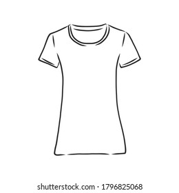 T-Shirt, Vektorgrafik. T-Shirt, Vektorgrafik
