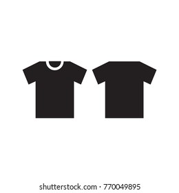 T-shirt vector, isolate on white background.