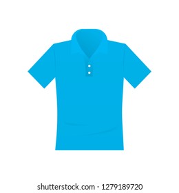 T-shirt, vector isolated on white background
