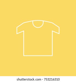 T-Shirt vector line icon. eps-10