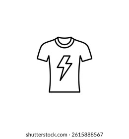 Tshirt vector line icon icons design