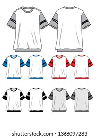 t-shirt vector for man template