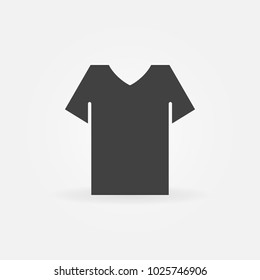 T-shirt vector minimal icon or design element