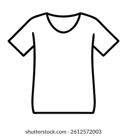 T-shirt vector on a white background
