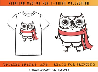 Diseño de impresión vectorial de camisetas, Ilustración vectorial para el maquillaje de tee, vector listo para la impresión de tee, impresión actualizada para Tee, nuevo vector de impresión para camisetas