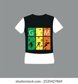 T-Shirt Vektor Vorlage Design Mockup