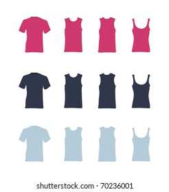 t-shirt vector templates