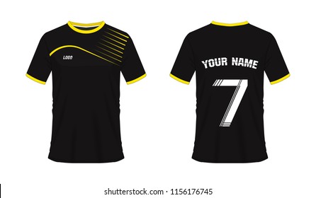 Football Shirt Template Stock Vector (Royalty Free) 1294925893