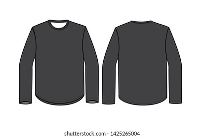 Tshirts Classic Vector Black Illustration Stock Vector (Royalty Free ...