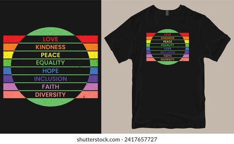 Diseño de camiseta con mensaje motivacional.