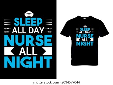 T-Shirts Design Sleep All Day